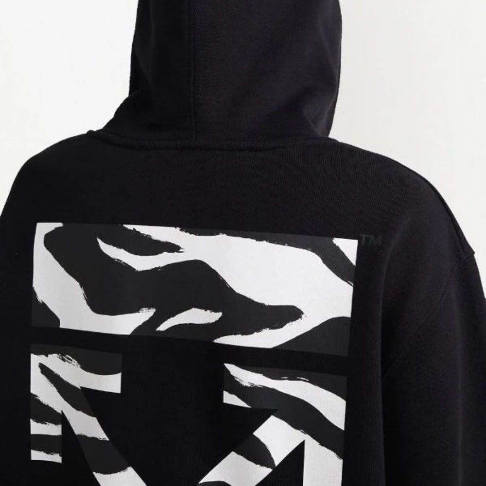 NEW Off-White Zebra Arrow Hoodie - Picture 7 of 9